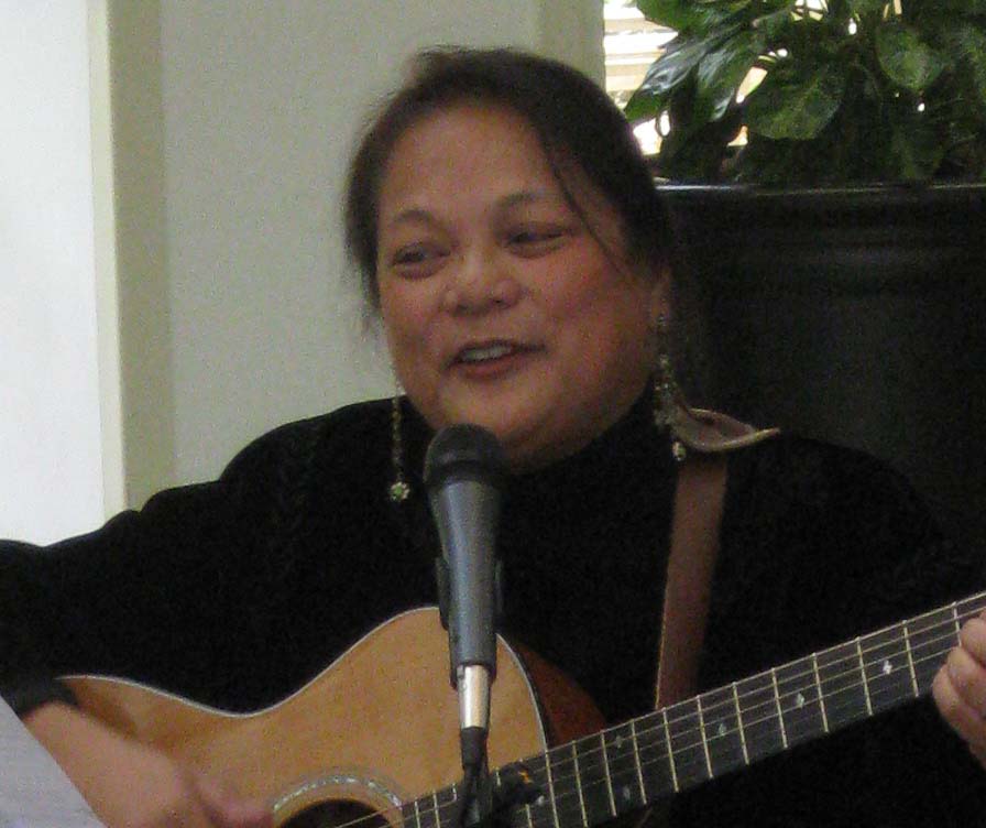 Claudia with guitar
